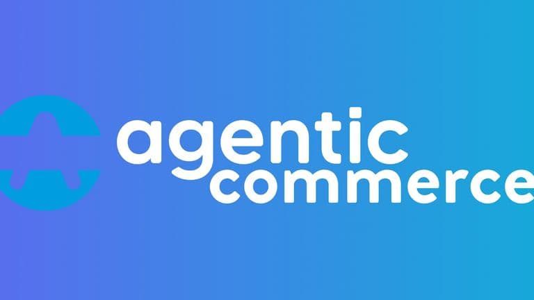 "Agentic Commerce logo showcasing a digital solution for men's grooming, streamlining product selection through AI-powered, personalized recommendations."