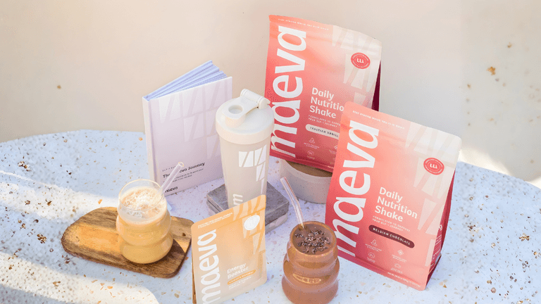 Maeva founders present science-backed nutrition system for GLP-1 users, emphasizing protein, hydration, muscle support, and personalized wellness products.