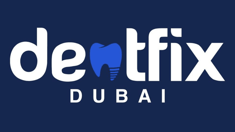 Dentfix Dubai's logo represents their innovative approach to natural-looking smile enhancements using unshaven emax veneers for aesthetic dental care.