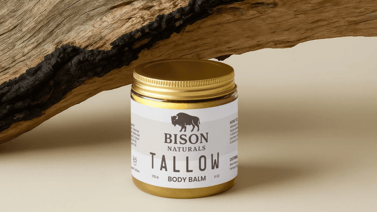 "Bison Naturals offers all-natural skincare, using grass-fed beef tallow to create pure, effective products for men’s health and wellness."