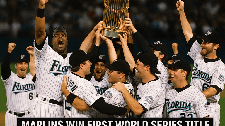 The Miami Marlins Achieve Their First World Series Title in Franchise History