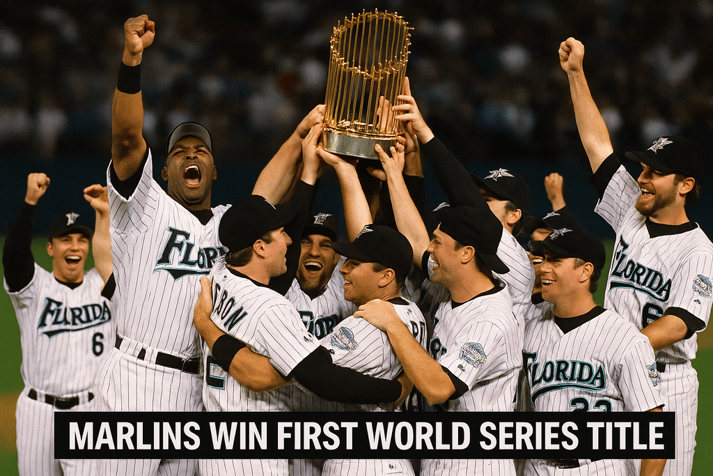 The Miami Marlins Achieve Their First World Series Title in Franchise History