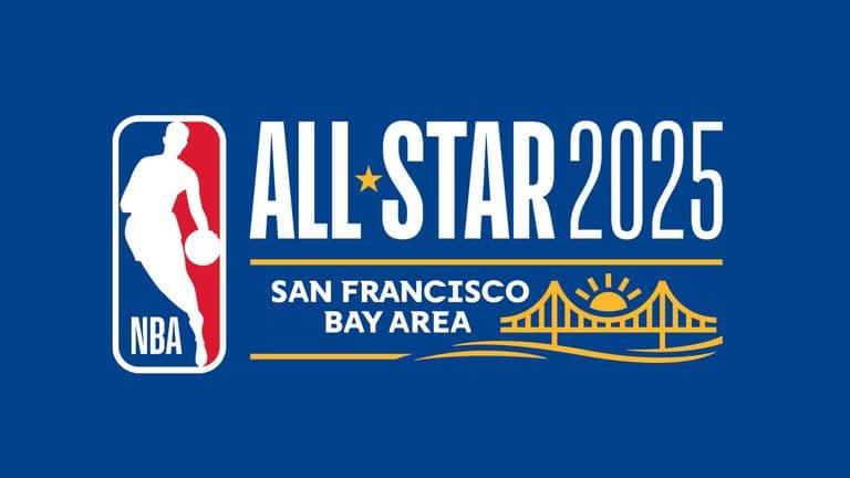 2025 all star logo blue