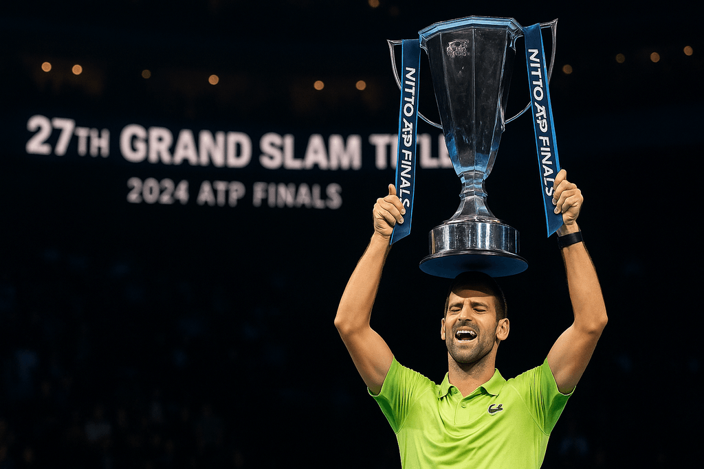 Novak Djokovic Clinches 27th Grand Slam Title at 2024 ATP Finals