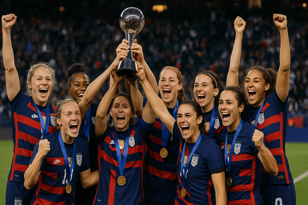 U.S. Women’s National Team Clinches Sixth SheBelieves Cup Title with Dominant Victory