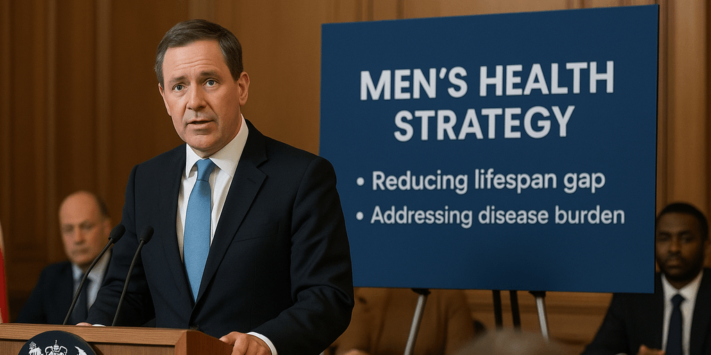 UK Government Unveils Groundbreaking Men’s Health Strategy to Tackle Lifespan Gap and Disease Burden