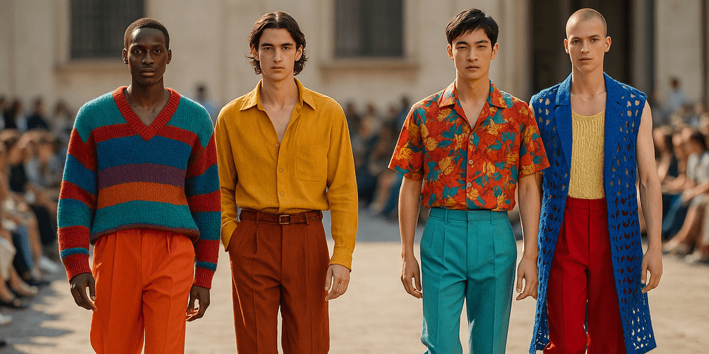 Milan Men’s Fashion Week Spring/Summer 2025 Celebrates Vibrancy, Craft, and New Voices
