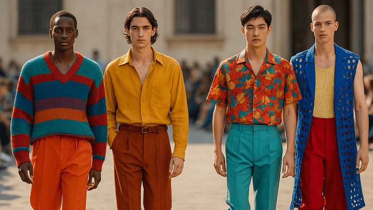 Milan Men’s Fashion Week Spring/Summer 2025 Celebrates Vibrancy, Craft, and New Voices