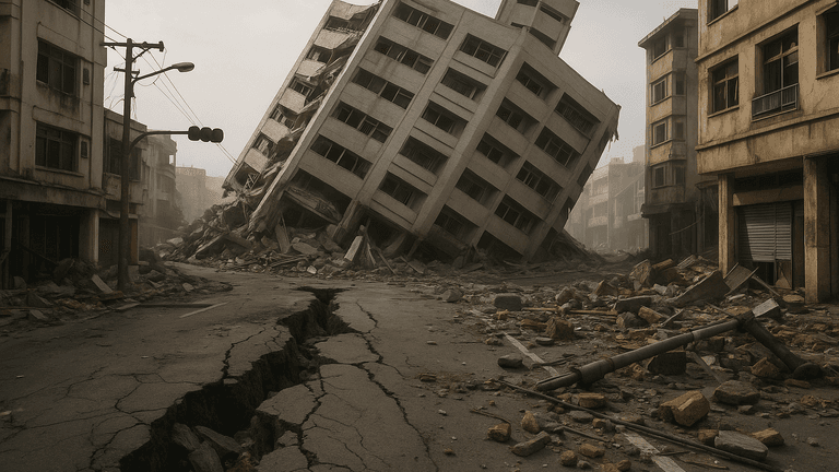 Taiwan Hit by Powerful Earthquake