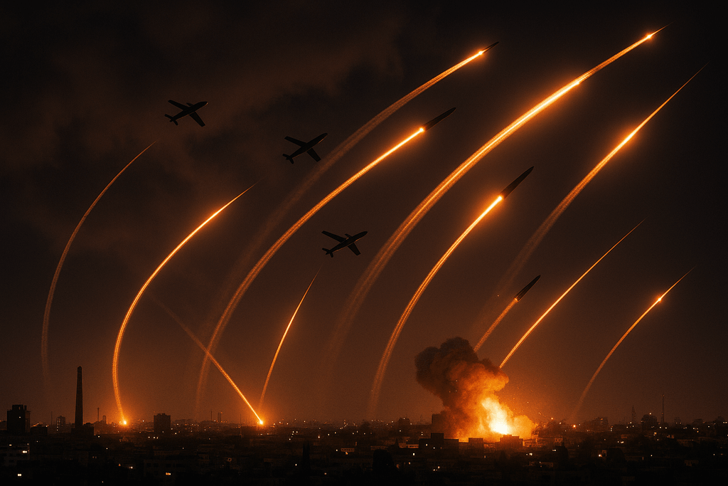 Iran Launches Unprecedented Drone and Missile Attack on Israel