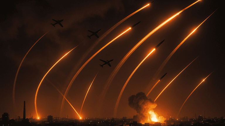 Iran Launches Unprecedented Drone and Missile Attack on Israel