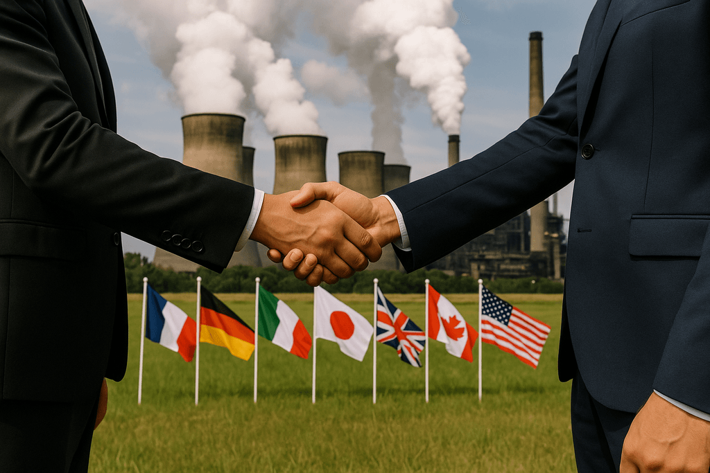 G7 Nations Agree to Phase Out Unabated Coal Power