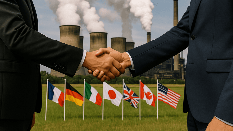 G7 Nations Agree to Phase Out Unabated Coal Power