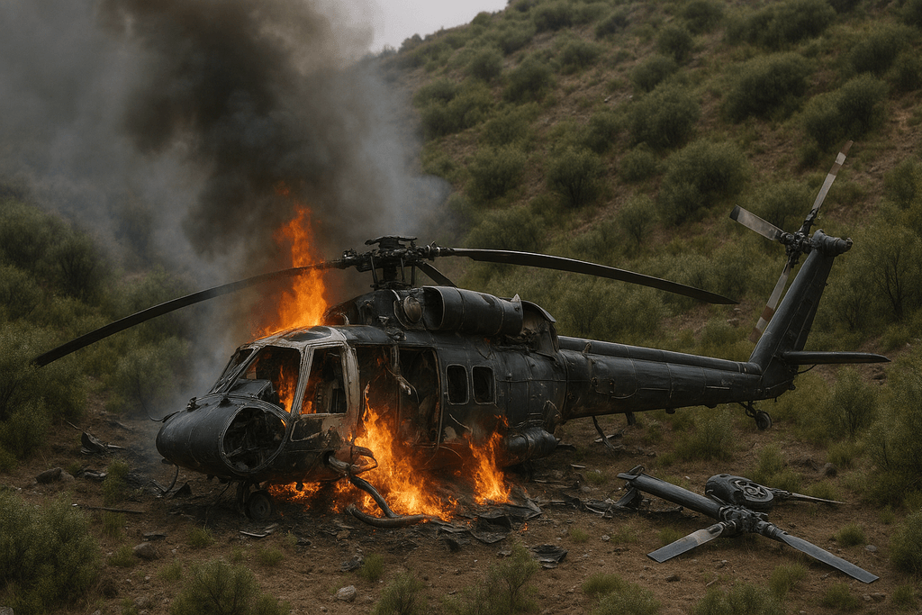 Iran’s President and Foreign Minister Killed in Helicopter Crash