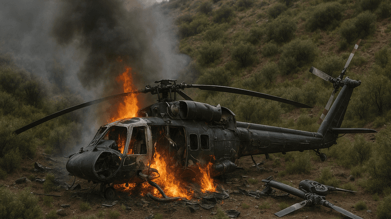 Iran’s President and Foreign Minister Killed in Helicopter Crash