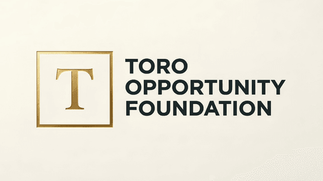 Logo of Toro Opportunity Foundation featuring a stylized letter T and bold text