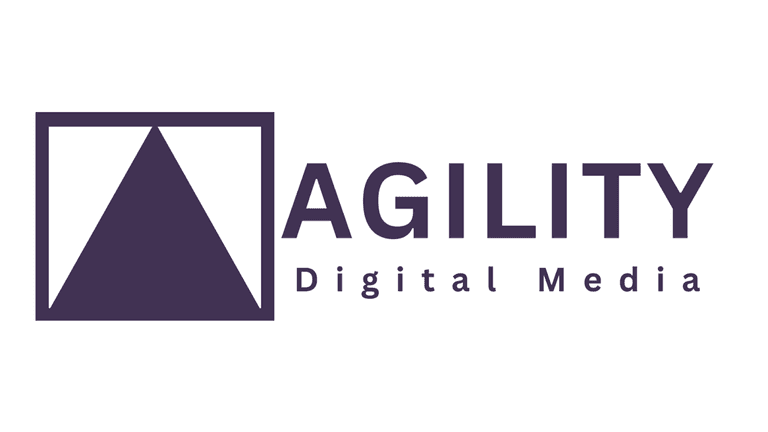 Agility Digital Media logo, representing a creative blend of business leadership and artistic expression through innovative marketing solutions.