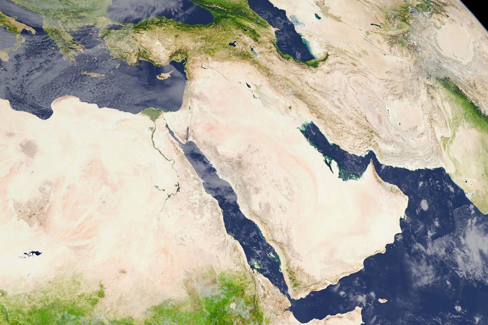 Major Developments in the Middle East