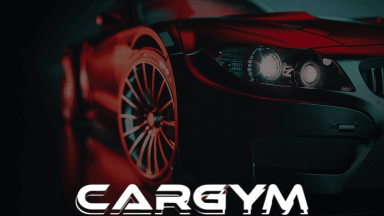 "CarGym logo with a focus on luxury European car tuning, offering performance parts for enhanced vehicle transformation."