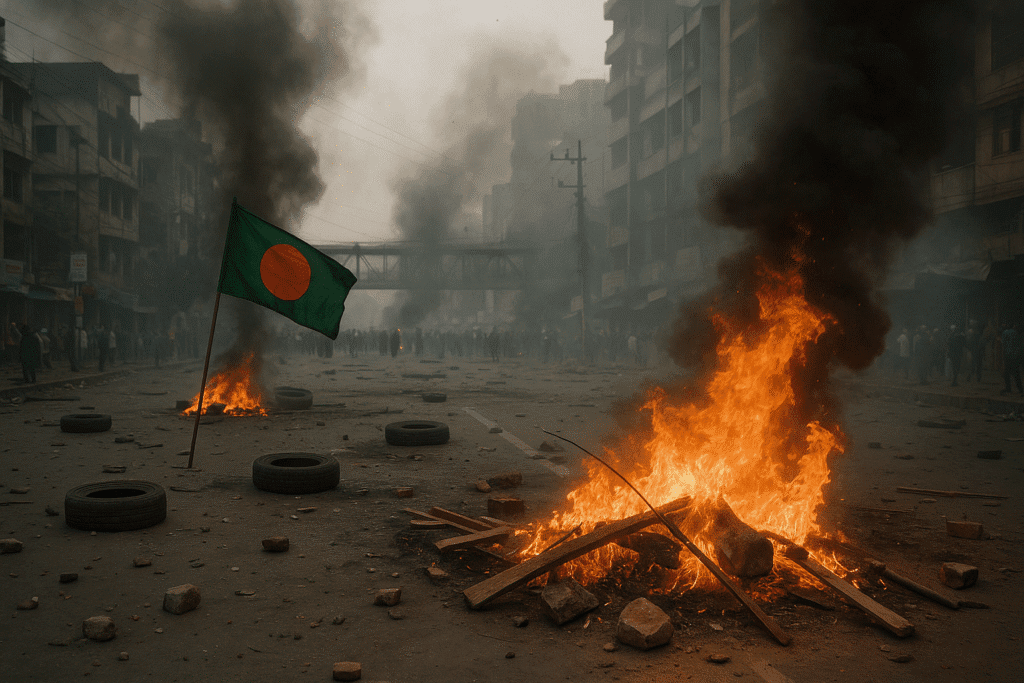 20250510 0540 empty streets of dhaka simple compose 01jtvfs1ppew8rpg8tn84j1fm9