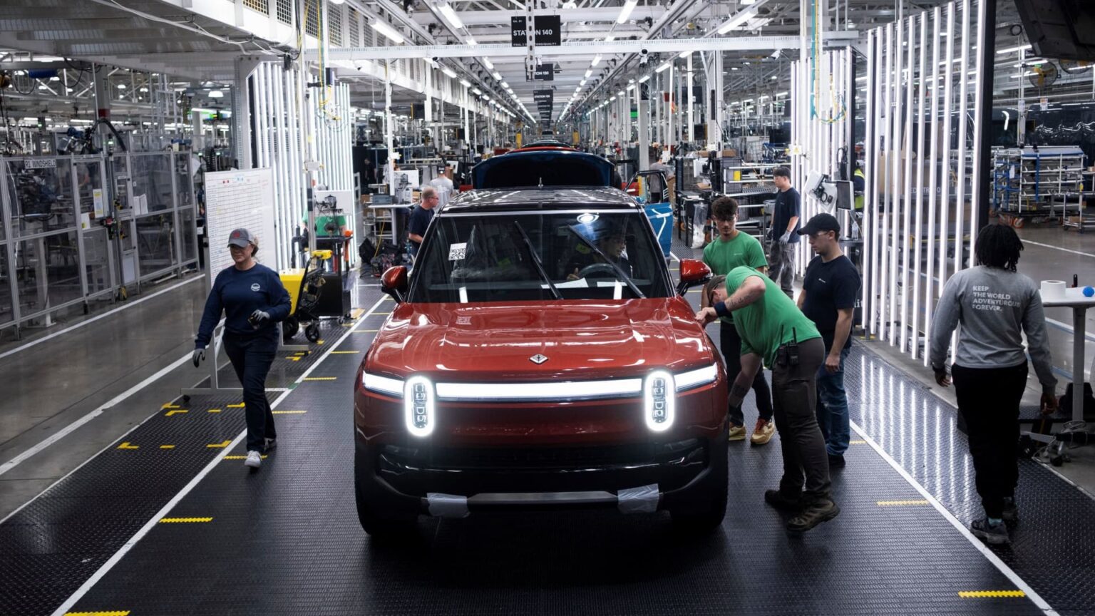 Rivian automotive reports impressive growth in q1 2025 earnings