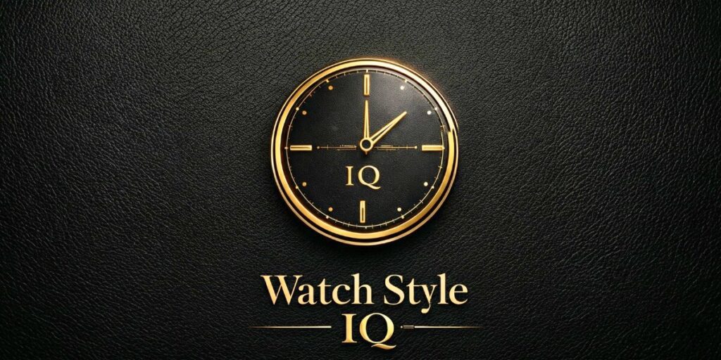 Logo of Watch Style IQ, LLC, representing a modern experience for watch enthusiasts and collectors.